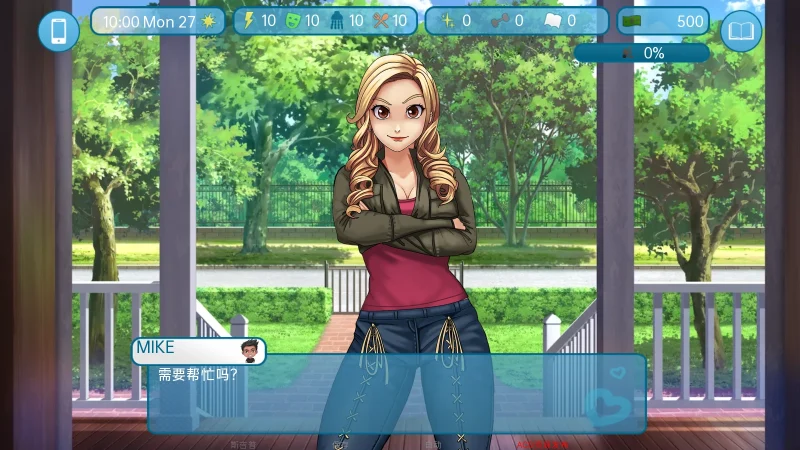 安卓+电脑(SLG动态)爱与性-二垒 v25.80步-小强游戏