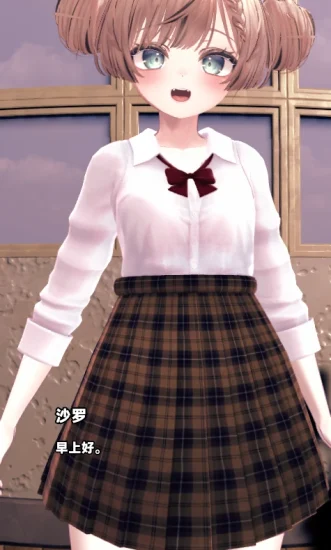 图片[6]-安卓+电脑（CV 动态+触莫ASMR）和沙罗一起玩耍-小强游戏