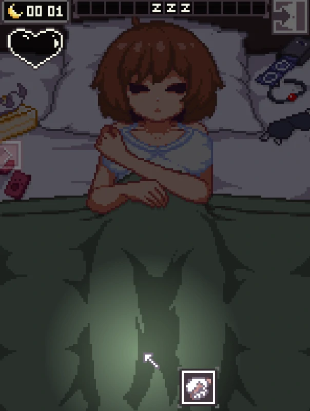 图片[1]-安卓+电脑【像素/动态】侄女夜间的故事-小强游戏