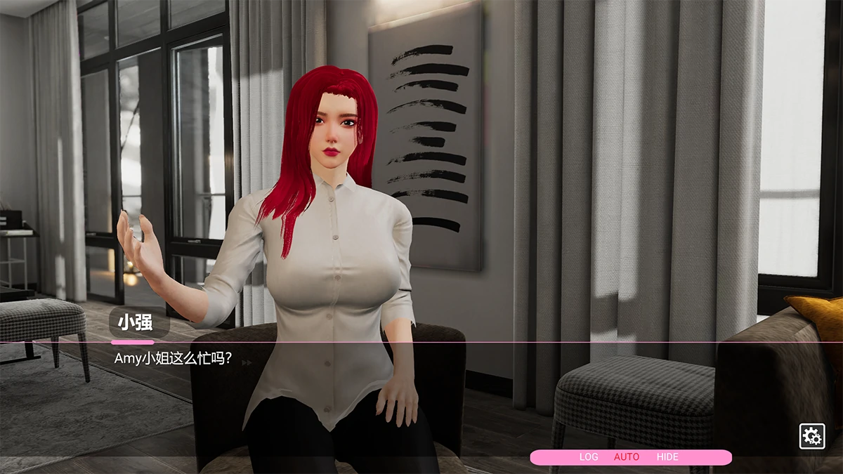 图片[4]-PC电脑版【自由精品/动态/SLG/CV】雪山别墅与三个妹子 步-小强游戏