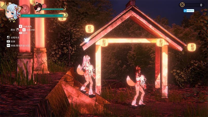 图片[4]-PC电脑版【日式ACT/全动态】浮世幻想绿日-神使双子姐妹-小强游戏