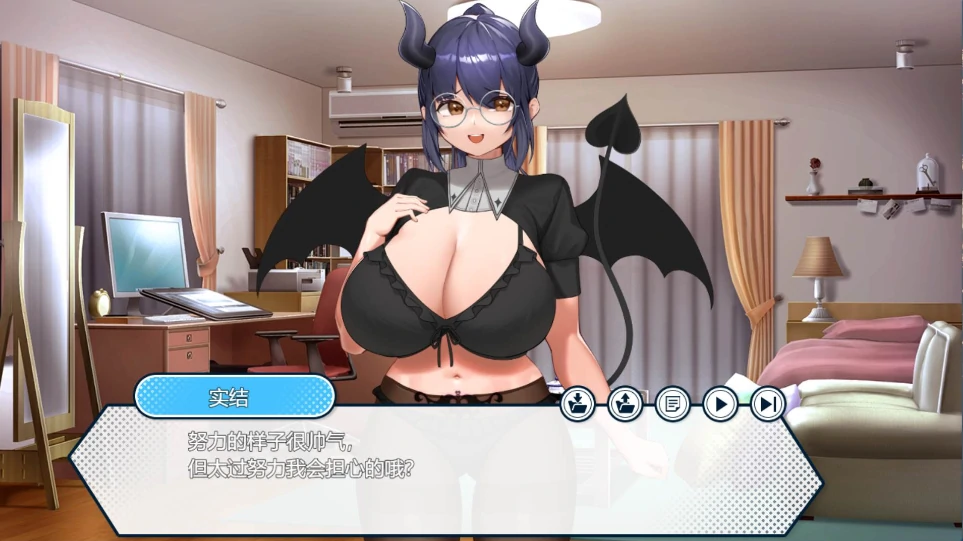 图片[2]-安卓+电脑【互动SLG全CV】H漫画学姐和全肯定抖M性活-小强游戏