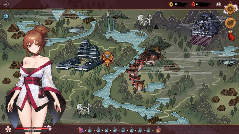 图片[5]-安卓+电脑【爆款卡牌SLG/全动态/全CV】半妖忍少女 步 Joi模拟器玩-小强游戏