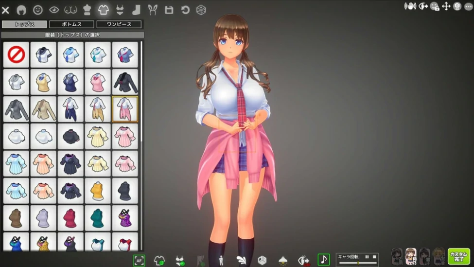 图片[2]-PC电脑版（3D互动SLG 动态全CV）夏日之吻 正式步兵版-小强游戏