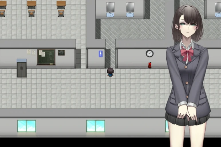 图片[2]-安卓+电脑（爆款RPG_露出CV）为了红而暴露的JK少女-小强游戏