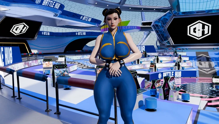 图片[4]-安卓+电脑（欧美SLG/动态）街头斗士：成人游乐场战斗 Battle9步-小强游戏